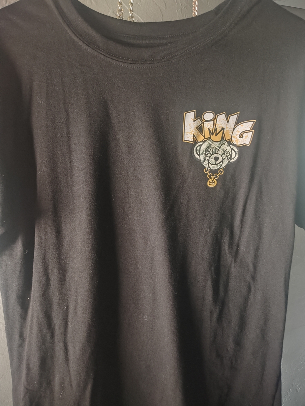 King Graphic Short Sleeve Tee - Black